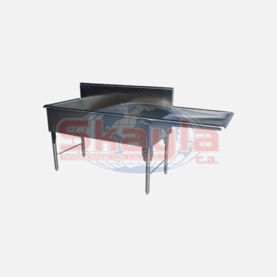 Fregador de 2 Poncheras y Escurridor