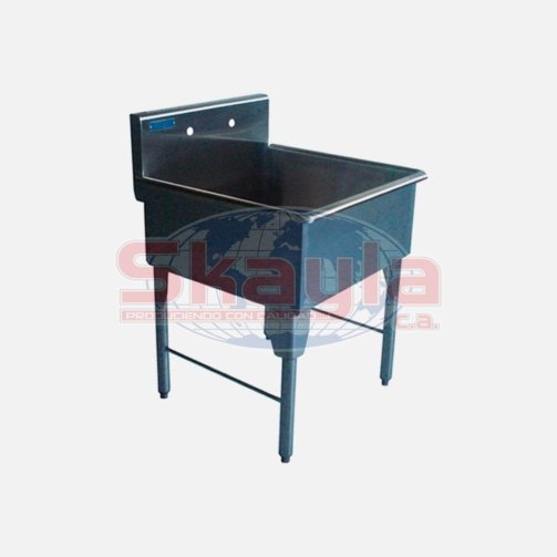 Fregador de 1 Ponchera